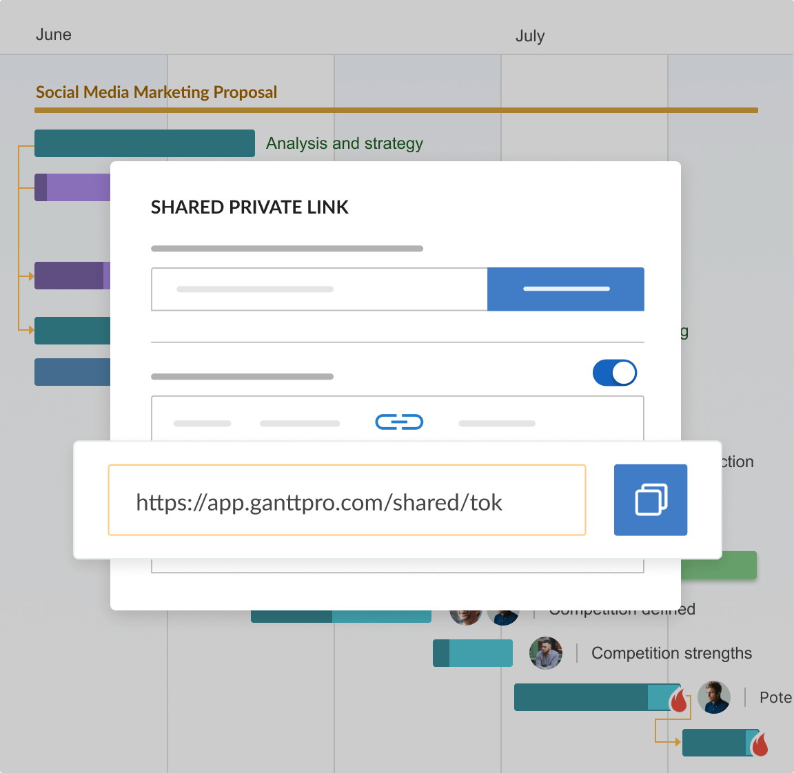 GanttPRO as the best replacement for Excel:  sharing and export