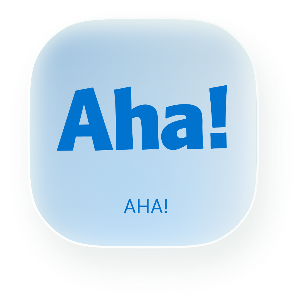 AHA! logo