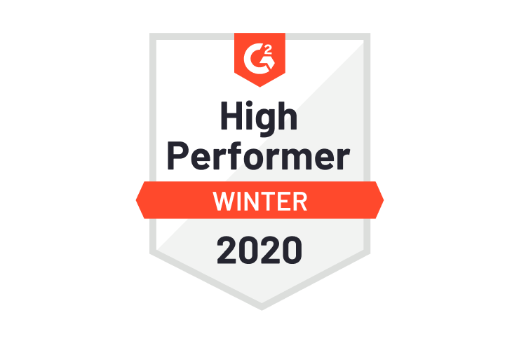 Prémio "High Performer of Winter 2020"