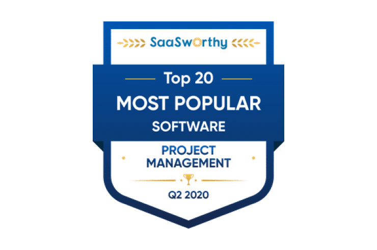 SaaSworthy에서 '<span class="accent_text">2020년 2분기의 가장 인기 있는 소프트웨어</span>' 수상
