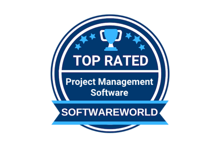 Prémio "Top Rated Project Management Software" concedido pelo Softwareworld