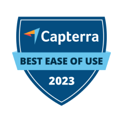 Best easy of use in 2023 by Capterra.