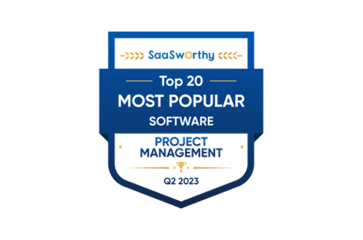 Top 20 Most Popular Project Management Software in Q2 2023 by SaaSworthy
