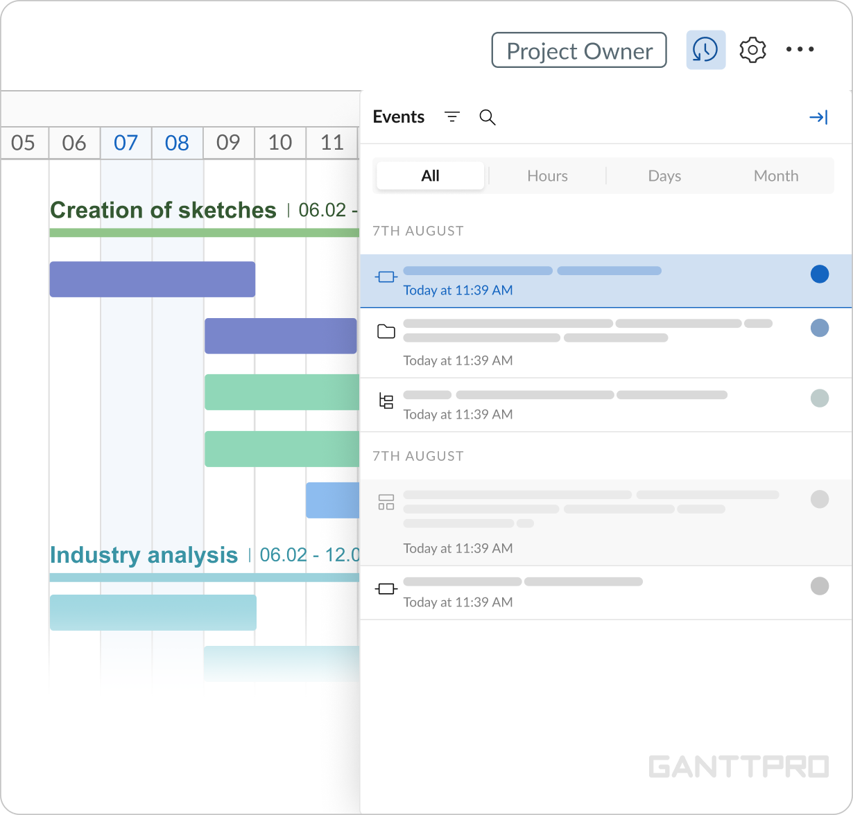 Robust history and undo functionality