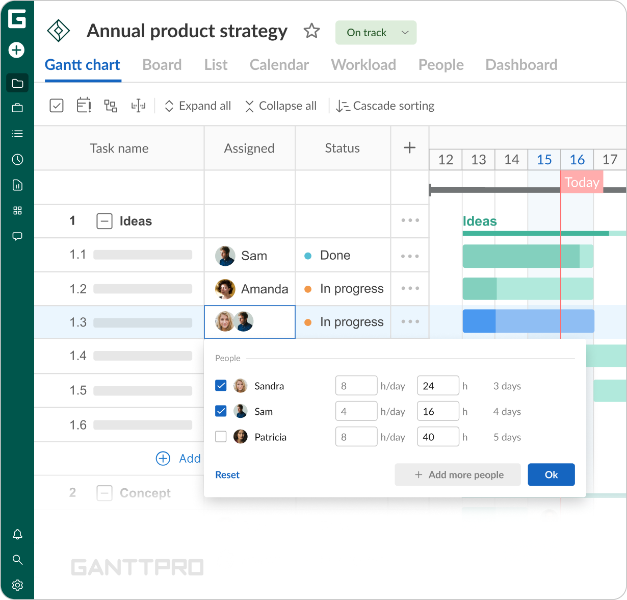 एकाधिक असाइन किए गए