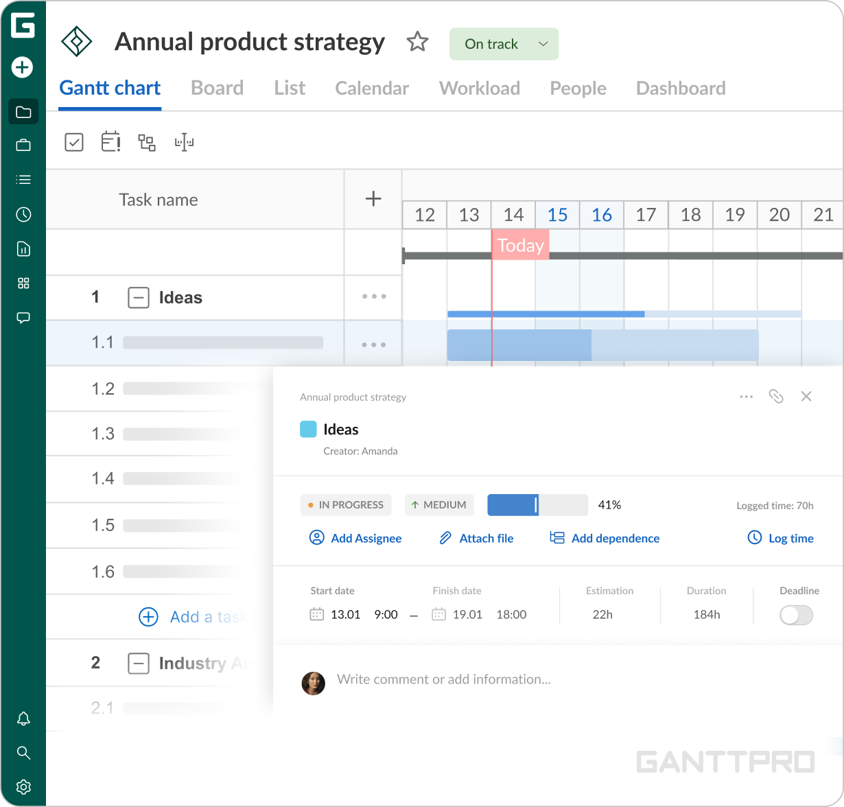 Task creation and duplication