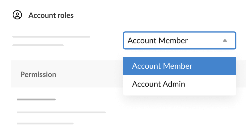 Account roles