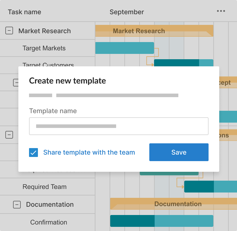 How to create and work with custom project templates
