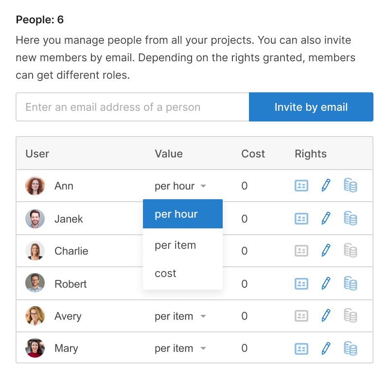 How to manage and work with team members in a project