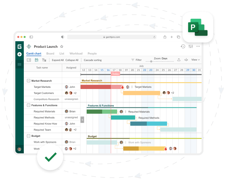 Kostenloser Online-Viewer für Microsoft Project