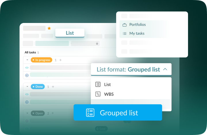 Updated List view